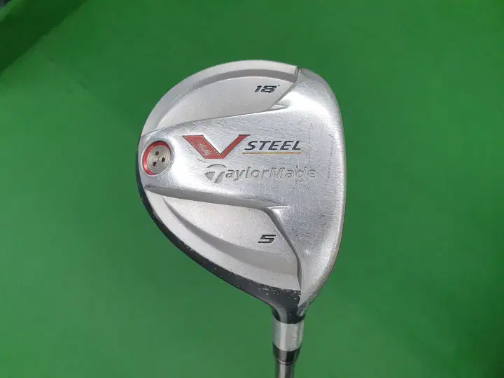 테일러메이드 V  STEEL 5번 우드 18도 MAS255 R 커버없음